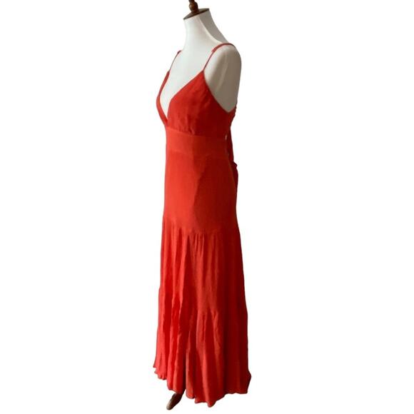 Showpo 14 Maxi Dress Long Plus Tie back Boho Dress Adjustable Strap Resortwear - Picture 6 of 12